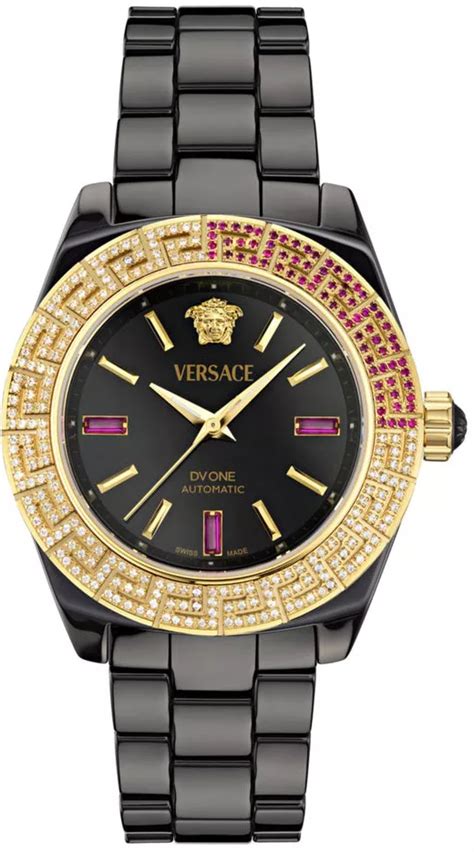 versace dv one diamond chronograph watch|Versace watch sale.